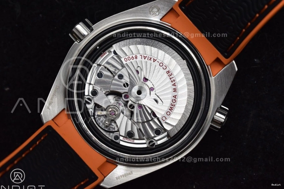 Edition Orange Strap on 43.5mm Dial VSF V2 Clone Super A8900 Planet Nylon Best Bezel 1:1 SS Black Ocean Black 1229